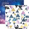 Paper House Productions - Stargazer Collection - 12 x 12 Double Sided Paper with Foil Accents - Night Sky