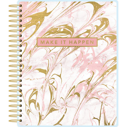 Paper House Productions - Planner - Pink Marble - 18 Month - Undated