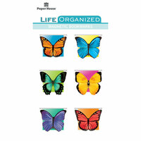 Paper House Productions - Life Organized Collection - Magnetic Bookmarks - Butterflies