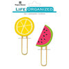 Paper House Productions - Life Organized Collection - Puffy Clips - Summer Fun