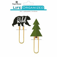 Paper House Productions - Life Organized Collection - Puffy Clips - Outdoors