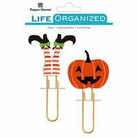 Paper House Productions - Life Organized Collection - Puffy Clips - Halloween