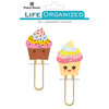 Paper House Productions - Life Organized Collection - Puffy Clips - Kawaii Cupcakes