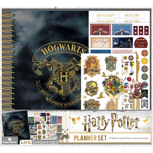 Paper House Productions - Life Organized Collection - Planner Set - Harry Potter - 12 Month - Undated