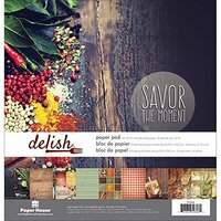 Paper House Productions - 12 x 12 Paper Pad - Delish