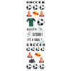 Paper House Productions - Soccer Collection - Rub Ons - Soccer