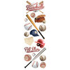 Paper House Productions - Baseball Collection - Glitter Rub Ons - Baseball
