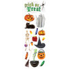 Paper House Productions - Halloween Collection - Glitter Rub Ons - Trick or Treat