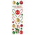 Paper House Productions - Christmas Collection - Glitter Rub Ons - Deck the Halls