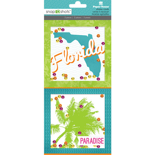 Paper House Productions - Shaker Cards - Florida