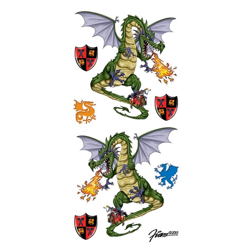 Paper House Productions - StickyPix Stickers - Fian - Dragons Two