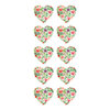 Paper House Productions - Cardstock Stickers - Floral Hearts