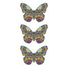 Paper House Productions - Cardstock Stickers - Mosaic Butterflies