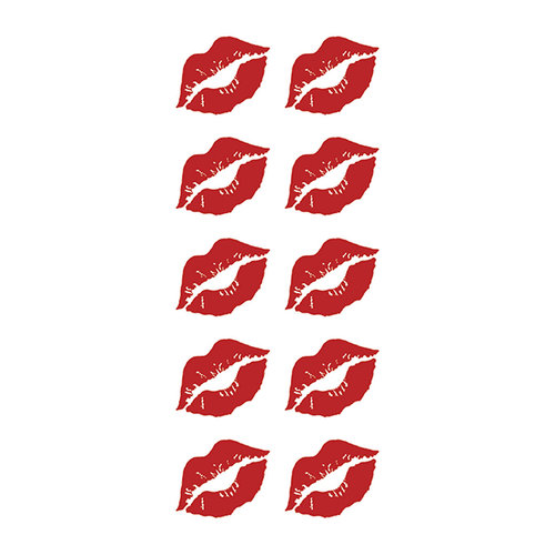 Paper House Productions - Cardstock Stickers - Lips 2