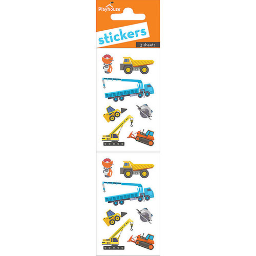 Paper House Productions - Cardstock Stickers - Construction Equipment