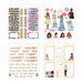 Paper House Productions - This Is Us Collection - Mini Sticker Book - Own Kind of Beautiful