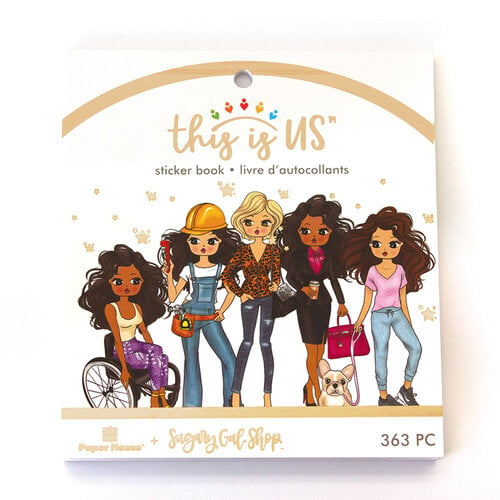 Paper House Productions - This Is Us Collection - Mini Sticker Book - Sugary Gal