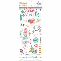 Paper House Productions - Clear Stickers - Bohemian - Friends