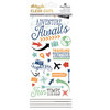Paper House Productions - StickyPix - Clear Stickers - Adventure Awaits with Foil Accents