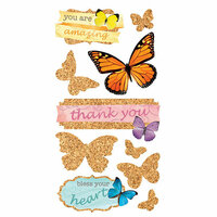 Paper House Productions - Cork'd - Cork Stickers - Butterflies