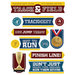 Paper House Productions - 3 Dimensional Stickers - Track and Field