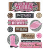 Paper House Productions - 3 Dimensional Stickers- Country Girl