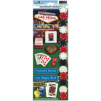 Paper House Productions - Las Vegas Collection - Cardstock Stickers - Las Vegas