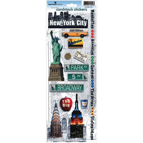 Paper House Productions - New York City Collection - Cardstock Stickers - New York City