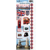 Paper House Productions - London Collection - Cardstock Stickers - London