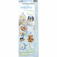 Paper House Productions - Baby Boy Collection - Cardstock Stickers - Baby Boy