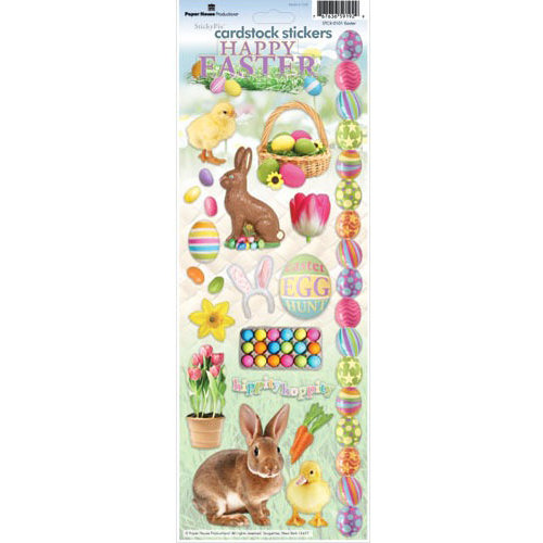 Paper House Productions - Easter Collection - Cardstock Stickers - Easter
