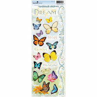Paper House Productions - Butterfly Collection - Cardstock Stickers - Butterflies