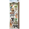 Paper House Productions - Zoo Collection - Cardstock Stickers - Zoo