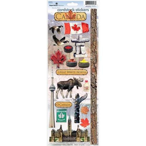 Paper House Productions - Canada Collection - Cardstock Stickers - Canada 2