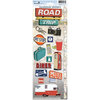 Paper House Productions - Road Trip Collection - Cardstock Stickers - Road Trip