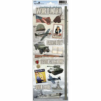 Paper House Productions - World War II Collection - Cardstock Stickers - World War II
