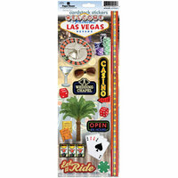 Paper House Productions - Las Vegas Collection - Cardstock Stickers - Las Vegas 2