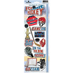 Paper House Productions - Ice Hockey Collection - Cardstock Stickers - Ice Hockey 2