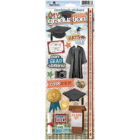 Paper House Productions - Graduation Collection - Cardstock Stickers - My Graduation