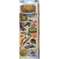 Paper House Productions - Duck Hunting Collection - Cardstock Stickers