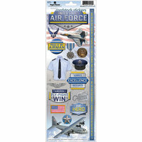 Paper House Productions - Cardstock Stickers - United States Air Force