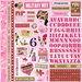 Paper House Productions - Home Front Girl Collection - 12 x 12 Cardstock Stickers