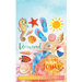 Paper House Productions - Sun Drenched Collection - StickyPix - Multipack Stickers with Foil Accents