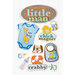 Paper House Productions - Baby Boy Collection - 3 Dimensional Cardstock Stickers with Bling Flocked and Glossy Accents - Little Man