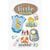 Paper House Productions - Baby Boy Collection - 3 Dimensional Cardstock Stickers with Bling Flocked and Glossy Accents - Little Man
