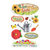Paper House Productions - Gardening Collection - 3 Dimensional Cardstock Stickers with Foil Glitter and Glossy Accents- Gardening