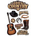 Paper House Productions - Country Star Collection - 3 Dimensional Cardstock Stickers - Country