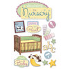 Paper House Productions - 3 Dimensional Cardstock Stickers - Decorating the Nursery
