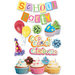Paper House Productions - Birthday Collection - 3 Dimensional Cardstock Stickers - School Party