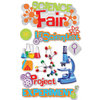 Paper House Productions - 3 Dimensional Cardstock Stickers - Science Fair